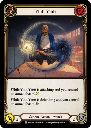 Yinti Yanti (Yellow) [MON291-RF] (Monarch)  1st Edition Rainbow Foil