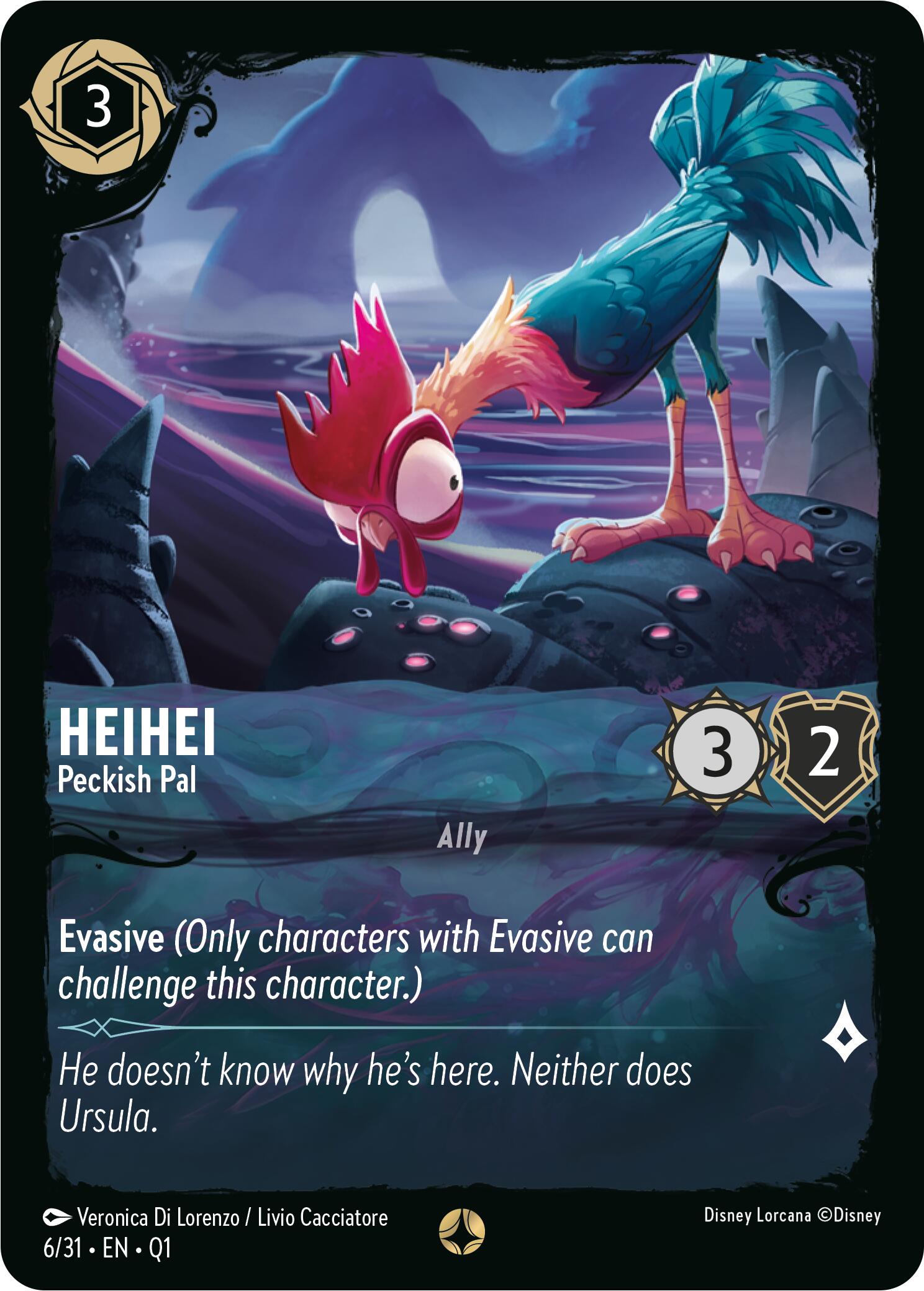 HeiHei - Peckish Pal (6/31) [Illumineer's Quest: Deep Trouble]