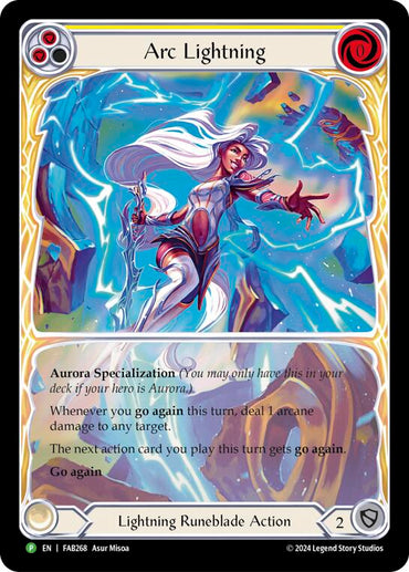 Arc Lightning (Extended Art) [FAB268] (Promo)  Rainbow Foil