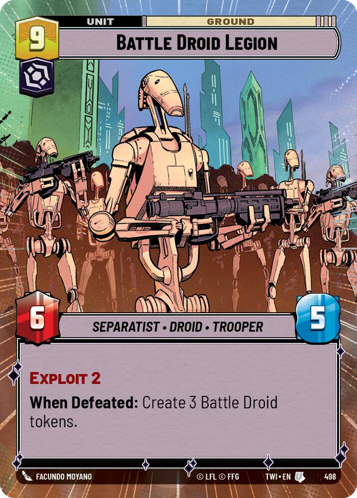 Battle Droid Legion (Hyperspace) (498) [Twilight of the Republic]