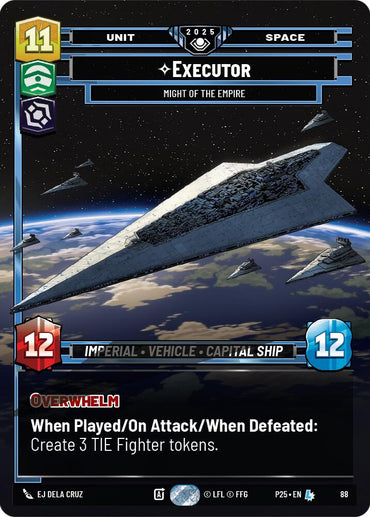 Executor (88) - Might of the Empire (88) [Organized Play Promos]
