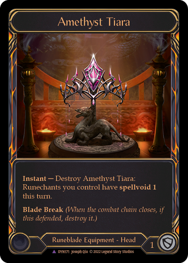 Amethyst Tiara (Marvel) [DYN171] (Dynasty)  Cold Foil