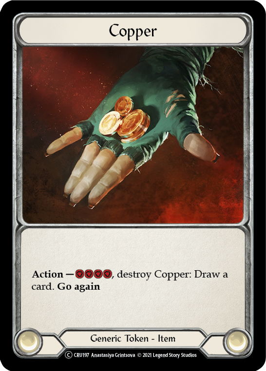 Copper [CRU197-RF] (Crucible of War)  1st Edition Rainbow Foil